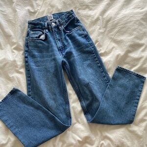 urban outfitters BDG high-rise straight leg jeans